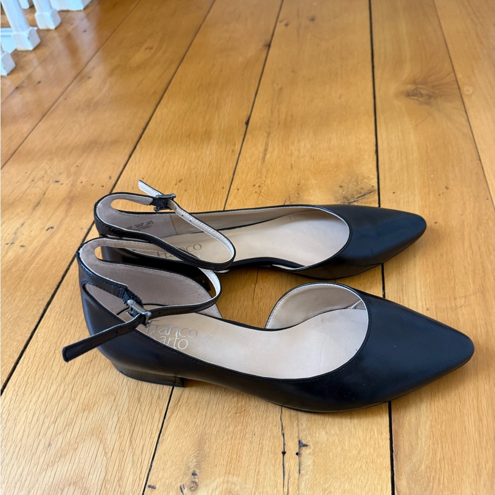 Franco Sarto point toe flats